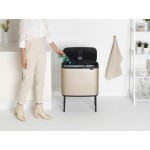 Бак для мусора 11 + 23 л Brabantia 304620 Touch Bin Bo Шампань Бак для мусора 11 + 23 л Brabantia 304620 Touch Bin Bo Шампань