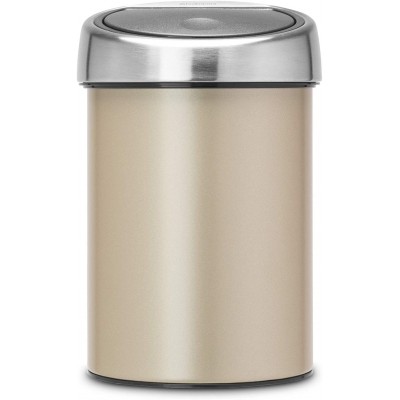 Бак для мусора 3 л Brabantia 304668 Touch Bin Шампань Бак для мусора 3 л Brabantia 304668 Touch Bin Шампань