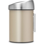 Бак для мусора 3 л Brabantia 304668 Touch Bin Шампань Бак для мусора 3 л Brabantia 304668 Touch Bin Шампань
