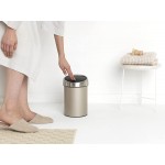 Бак для мусора 3 л Brabantia 304668 Touch Bin Шампань Бак для мусора 3 л Brabantia 304668 Touch Bin Шампань