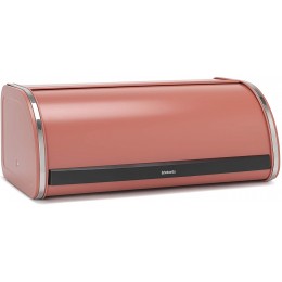 Хлебница Brabantia 304781 Терракотово-розовый 17,3х26,2х44,5 см со сдвигающейся крышкой