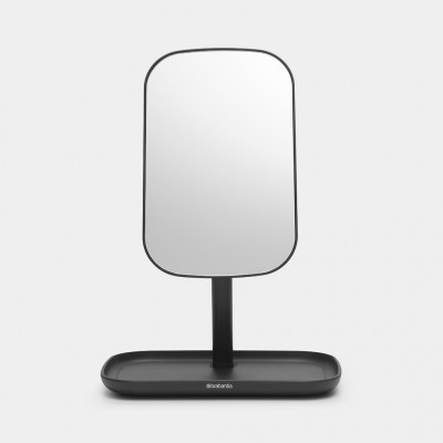 Зеркало с лотком для хранения Brabantia 280702 Темно-серый Зеркало с лотком для хранения Brabantia 280702 Темно-серый
