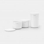 Набор емкостей для косметики, 3 шт Brabantia 281327 Белый Набор емкостей для косметики, 3 шт Brabantia 281327 Белый