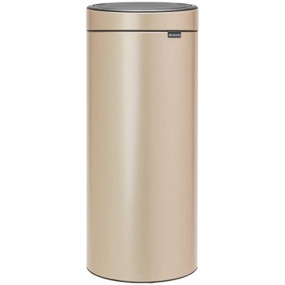 Бак для мусора 30 л Brabantia 304507 Touch Bin New Шампань Бак для мусора 30 л Brabantia 304507 Touch Bin New Шампань