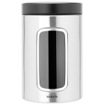Набор емкостей для хранения 1,4 л, 3 шт Brabantia 335341 матовая сталь Набор емкостей для хранения 1,4 л, 3 шт Brabantia 335341 матовая сталь