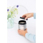 Набор емкостей для хранения 1,4 л, 3 шт Brabantia 335341 матовая сталь Набор емкостей для хранения 1,4 л, 3 шт Brabantia 335341 матовая сталь