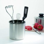 Подставка для кухонных приборов Brabantia 313066 матовая сталь Подставка для кухонных приборов Brabantia 313066 матовая сталь