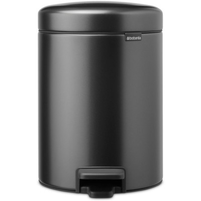 Бак для мусора с педалью Brabantia NewIcon Pedal Bin 5 л, графитовый (233463) Бак для мусора с педалью Brabantia NewIcon Pedal Bin 5 л, графитовый (233463)