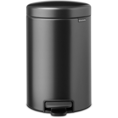 Бак для мусора с педалью Brabantia NewIcon Pedal Bin 12 л, графитовый (233487) Бак для мусора с педалью Brabantia NewIcon Pedal Bin 12 л, графитовый (233487)