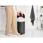 Бак для мусора с педалью Brabantia NewIcon Pedal Bin 20 л, графитовый (233500) Бак для мусора с педалью Brabantia NewIcon Pedal Bin 20 л, графитовый (233500)