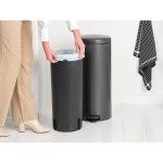 Бак для мусора с педалью Brabantia NewIcon Pedal Bin 30 л, графитовый (233524) Бак для мусора с педалью Brabantia NewIcon Pedal Bin 30 л, графитовый (233524)