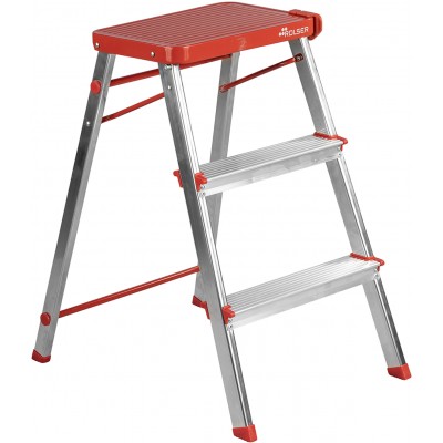 Драбина Rolser Taburete M/3 3 щаблі Rojo (MET3001-1009) Драбина Rolser Taburete M/3 3 щаблі Rojo (MET3001-1009)