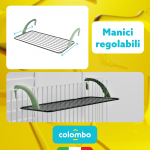 Сушарка для білизни навісна Colombo Balcony Bold (ST288) Сушарка для білизни навісна Colombo Balcony Bold (ST288)