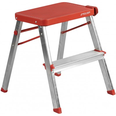 Драбина Rolser Taburete M/2 2 щаблі Rojo (MD2001-1009) Драбина Rolser Taburete M/2 2 щаблі Rojo (MD2001-1009)