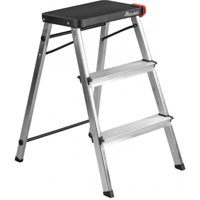 Драбина Rolser Taburete M/3 3 щаблі Negro (MET3001-1023) Драбина Rolser Taburete M/3 3 щаблі Negro (MET3001-1023)