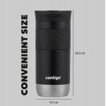 Термостакан 0,47 л Contigo 2194896 BYRON 16 2.0 черный глянцевый Термостакан 0,47 л Contigo 2194896 BYRON 16 2.0 черный глянцевый