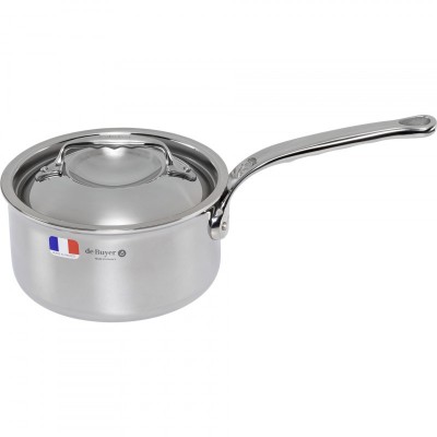 Сотейник c крышкой 16 см/1,8 л De Buyer 3746.16 Сотейник c крышкой 16 см/1,8 л De Buyer 3746.16