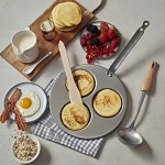 Сковорода для блинов 27 см, на 3 секции De Buyer 5612.03 Сковорода для блинов 27 см, на 3 секции De Buyer 5612.03