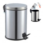 Корзина EFOR METAL 309 SOFT CLOSE глянцевая с педалью 12 л Корзина EFOR METAL 309 SOFT CLOSE глянцевая с педалью 12 л