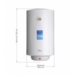 Водонагрівач MIDEA D50-15F1(W) Водонагрівач MIDEA D50-15F1(W)