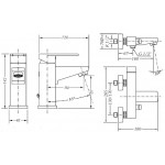 Набор смесителей для раковины и ванны GENEBRE Kenjo 1+1 02KE-bath (63130264566+63100264567) Набор смесителей для раковины и ванны GENEBRE Kenjo 1+1 02KE-bath (63130264566+63100264567)