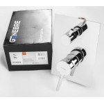 Смеситель для ванны и душа GENEBRE Tau 3way, встраеваемый, на 3 зоны (65118184566) Смеситель для ванны и душа GENEBRE Tau 3way, встраеваемый, на 3 зоны (65118184566)