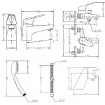 Набор смесителей для ванны без штанги GENEBRE Ge2 03GE2-bath (61130224566+60100224566) Набор смесителей для ванны без штанги GENEBRE Ge2 03GE2-bath (61130224566+60100224566)