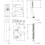 Набор для ванной со штангой GENEBRE Kenjo 04KEV17 (163745+10013560+63100264567+6313026466+DXK345) Набор для ванной со штангой GENEBRE Kenjo 04KEV17 (163745+10013560+63100264567+6313026466+DXK345)
