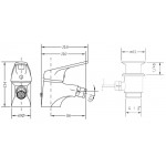 Смеситель для биде GENEBRE Ge2 c донным клапаном 60140224567 (60140224566+10020045) Смеситель для биде GENEBRE Ge2 c донным клапаном 60140224567 (60140224566+10020045)