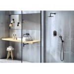 Смеситель для раковины Genebre Oslo Black, встраиваемый, излив 16см (65131194166)