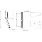 Душевой гарнитур без штанги GENEBRE Tau TA17OV (DXT545+1001356000+10006845) Душевой гарнитур без штанги GENEBRE Tau TA17OV (DXT545+1001356000+10006845)