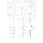Набор для душа со штангой GENEBRE Oslo 04OSD17TA (65130194566+6511019 4566+163645) Набор для душа со штангой GENEBRE Oslo 04OSD17TA (65130194566+6511019 4566+163645)