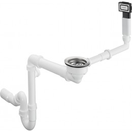 Сифон Hansgrohe D16-10 для мойки/ белый 43927000