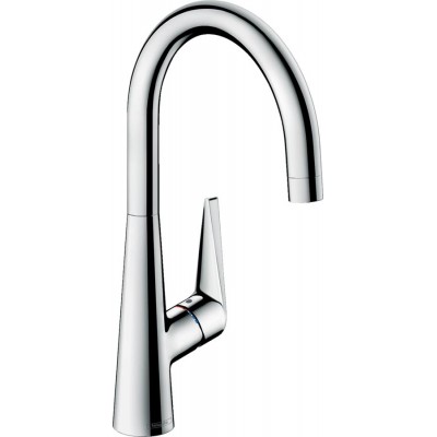 Смеситель для кухни Hansgrohe Talis S, дл.излива - 203мм, поворотный, 1 рычаг, KM260, хром 72810000 Смеситель для кухни Hansgrohe Talis S, дл.излива - 203мм, поворотный, 1 рычаг, KM260, хром 72810000