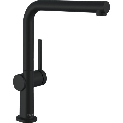Смеситель для кухни Hansgrohe Talis M54, дл.излива - 215мм, поворотный, 1 рычаг, KM270, матовый черный 72840670 Смеситель для кухни Hansgrohe Talis M54, дл.излива - 215мм, поворотный, 1 рычаг, KM270, матовый черный 72840670