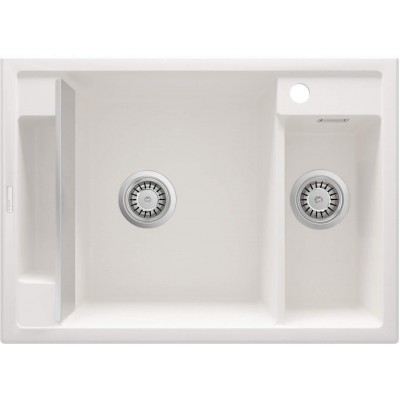 Мойка кухонная Deante Magnetic, гранит, прямоуг., без крыла, 690х500х219мм, чаша - 1.5, накладная, алебастр ZRM_A503 Мойка кухонная Deante Magnetic, гранит, прямоуг., без крыла, 690х500х219мм, чаша - 1.5, накладная, алебастр ZRM_A503
