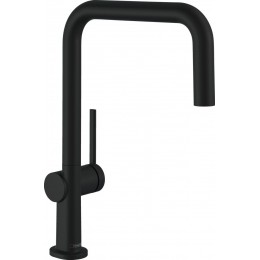 Смеситель для кухни Hansgrohe Talis M54, дл.излива - 216мм, поворотный, 1 рычаг, KMU220, матовый черный 72806670 Смеситель для кухни Hansgrohe Talis M54, дл.излива - 216мм, поворотный, 1 рычаг, KMU220, матовый черный 72806670