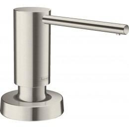 Дозатор для моющих средств Hansgrohe A51, 500мл, стальной 40448800