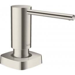 Дозатор для моющих средств Hansgrohe A71, 500мл, стальной 40468800