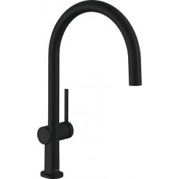 Смеситель для кухни Hansgrohe Talis M54, дл.излива - 235мм, поворотный, 1 рычаг, KM220, матовый черный 72804670 Смеситель для кухни Hansgrohe Talis M54, дл.излива - 235мм, поворотный, 1 рычаг, KM220, матовый черный 72804670