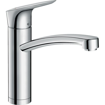 Смеситель для кухни Hansgrohe Logis, дл.излива - 220мм, поворотный, 1 рычаг, KM160TiltFunction, хром 71833000 Смеситель для кухни Hansgrohe Logis, дл.излива - 220мм, поворотный, 1 рычаг, KM160TiltFunction, хром 71833000
