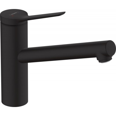 Смеситель для кухни Hansgrohe Zesis M33, дл.излива - 220мм, поворотный, 1 рычаг, KM150, матовый черный 74802670 Смеситель для кухни Hansgrohe Zesis M33, дл.излива - 220мм, поворотный, 1 рычаг, KM150, матовый черный 74802670