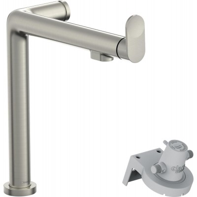 Смеситель для кухни Hansgrohe Aqittura M91, дл.излива - 285мм, поворотный, 1 рычаг, FilterSystem 240, под сталь 76804800 Смеситель для кухни Hansgrohe Aqittura M91, дл.излива - 285мм, поворотный, 1 рычаг, FilterSystem 240, под сталь 76804800