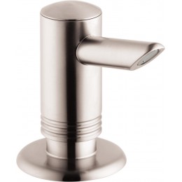 Дозатор для моющих средств Hansgrohe, 300мл, стальной 40418800
