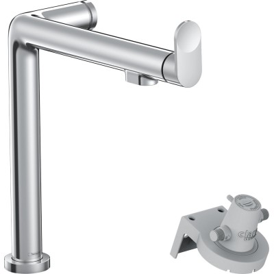 Смеситель для кухни Hansgrohe Aqittura M91, дл.излива - 285мм, поворотный, 1 рычаг, FilterSystem 240, хром 76804000 Смеситель для кухни Hansgrohe Aqittura M91, дл.излива - 285мм, поворотный, 1 рычаг, FilterSystem 240, хром 76804000