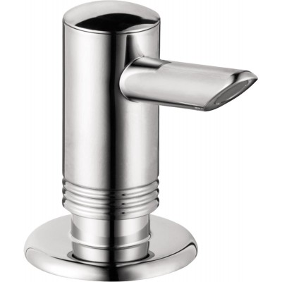 Дозатор для моющих средств Hansgrohe, 300мл, хром 40418000 Дозатор для моющих средств Hansgrohe, 300мл, хром 40418000