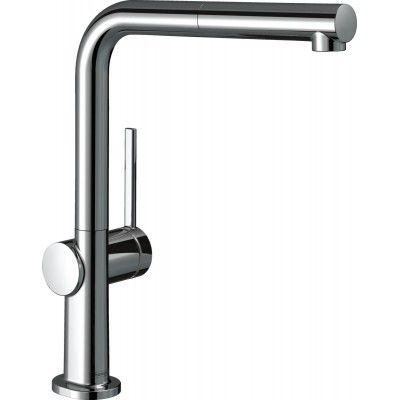 Смеситель для кухни Hansgrohe Talis M54, дл.излива - 215мм, вытяжной, 1 рычаг, KM270, хром 72808000 Смеситель для кухни Hansgrohe Talis M54, дл.излива - 215мм, вытяжной, 1 рычаг, KM270, хром 72808000