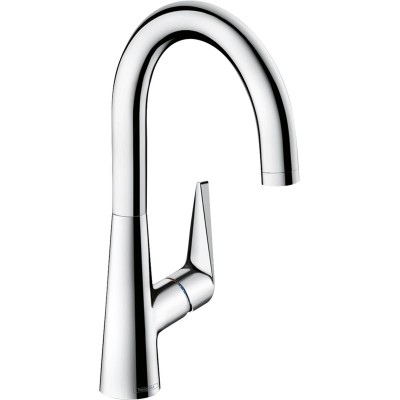 Смеситель для кухни Hansgrohe Talis S, дл.излива - 174мм, поворотный, 1 рычаг, KM220, хром 72814000 Смеситель для кухни Hansgrohe Talis S, дл.излива - 174мм, поворотный, 1 рычаг, KM220, хром 72814000