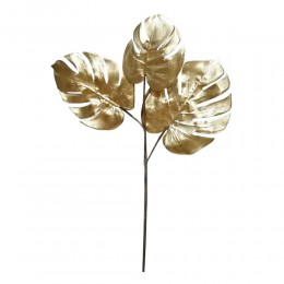 Ветка искусственная Engard Monstera, золото, 65 см (TW-20) Ветка искусственная Engard Monstera, золото, 65 см (TW-20)