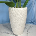 Кашпо белое Engard Нейс 43x43x61 см Кашпо белое Engard Нейс 43x43x61 см